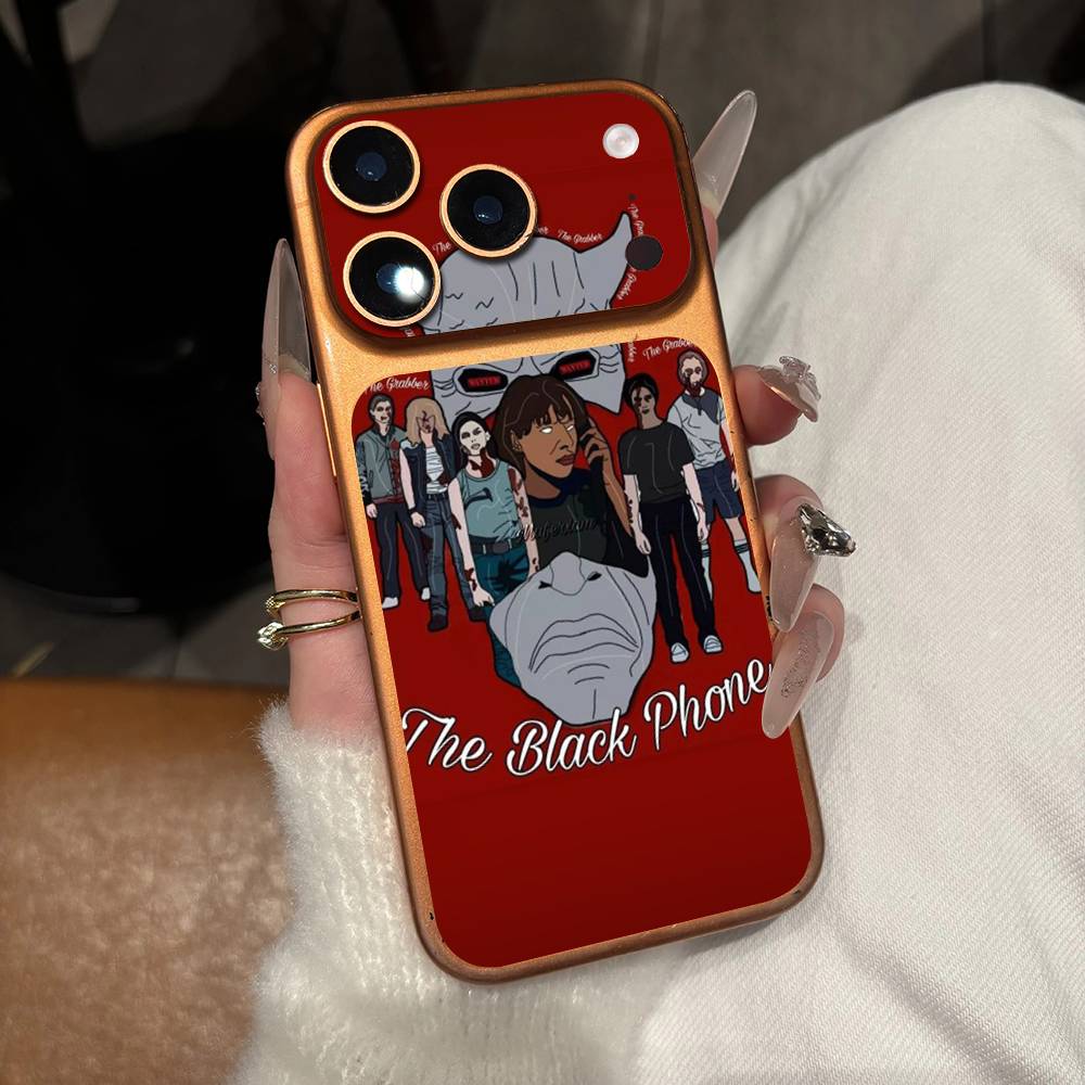 

Horror Movie The B-Black P-Phone Back Protective Decal Skin Wrap Sticker For IPhone 17 Pro 17 Pro Max iPhone 17 Pro