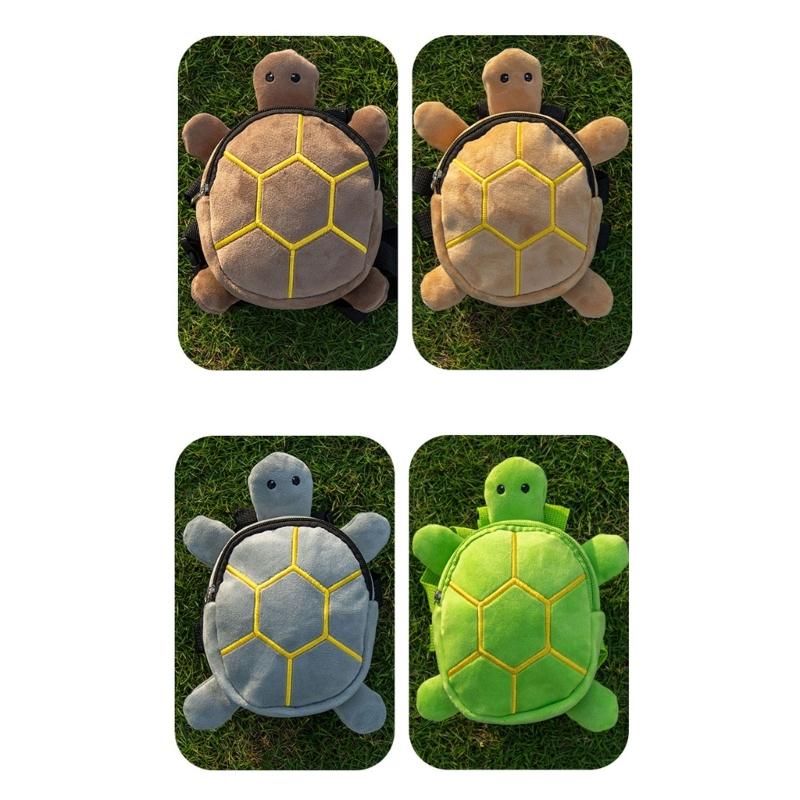 Lovely Turtle-Shaped Dogs Backpack for Pet Hiking Pet Traveling Bag Large Capacity Cat Outdoor Treat Bag Lightweight Bag