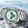 LIGE New Luxury Mens Watch Fashion Business Quartz Wristwatches Sports 30M Waterproof Luminous Steel Watches Men Gift Reloj