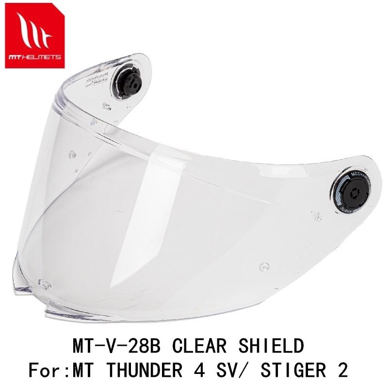 

MT-V-28B face shield for THUNDER 4 SV helmet STINGER 2 helmet original MT helmet replacement helmet glass чистый