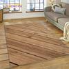 Color 3D Wood Grain Lines Rug Carpet for Living Room Bedroom Home Decor,Floor Mat Non-slip Decoration for Sofa Doormat Kid Gift
