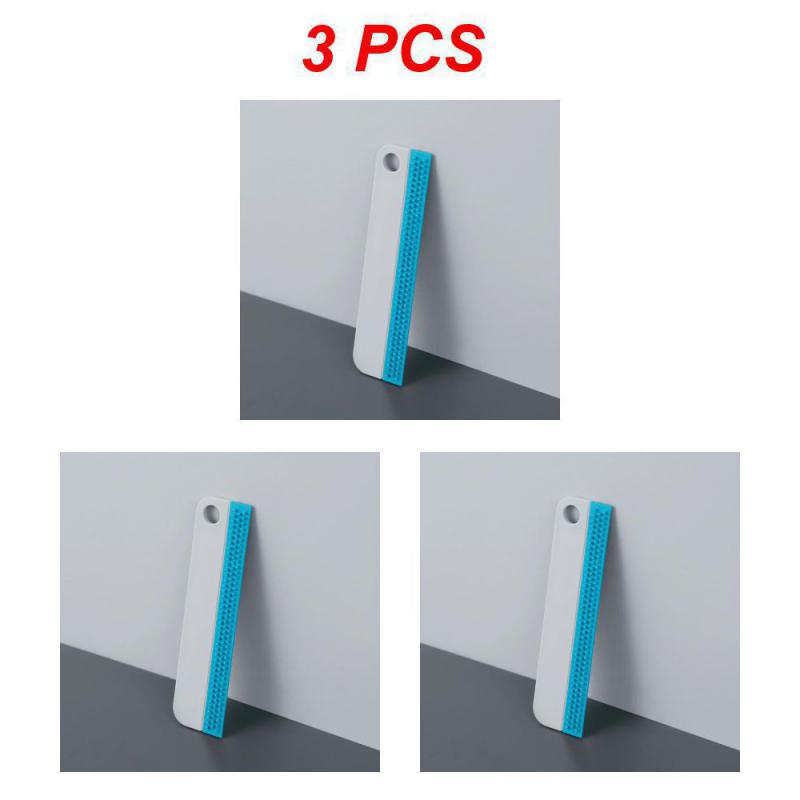 1~10PCS Multifunctional Water Wiper Squeegee Blade Silicone Mini Glass Cleaner Home Car Wash Window Glass Clean Shower Clean