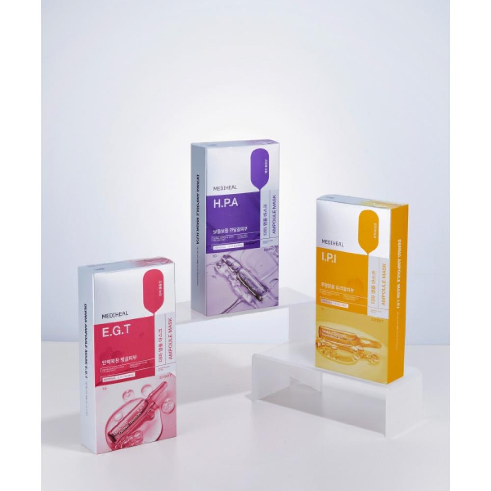 Mediheal The Ipi Ampoule Mask Pack 10 Sheets [whitening Glow]