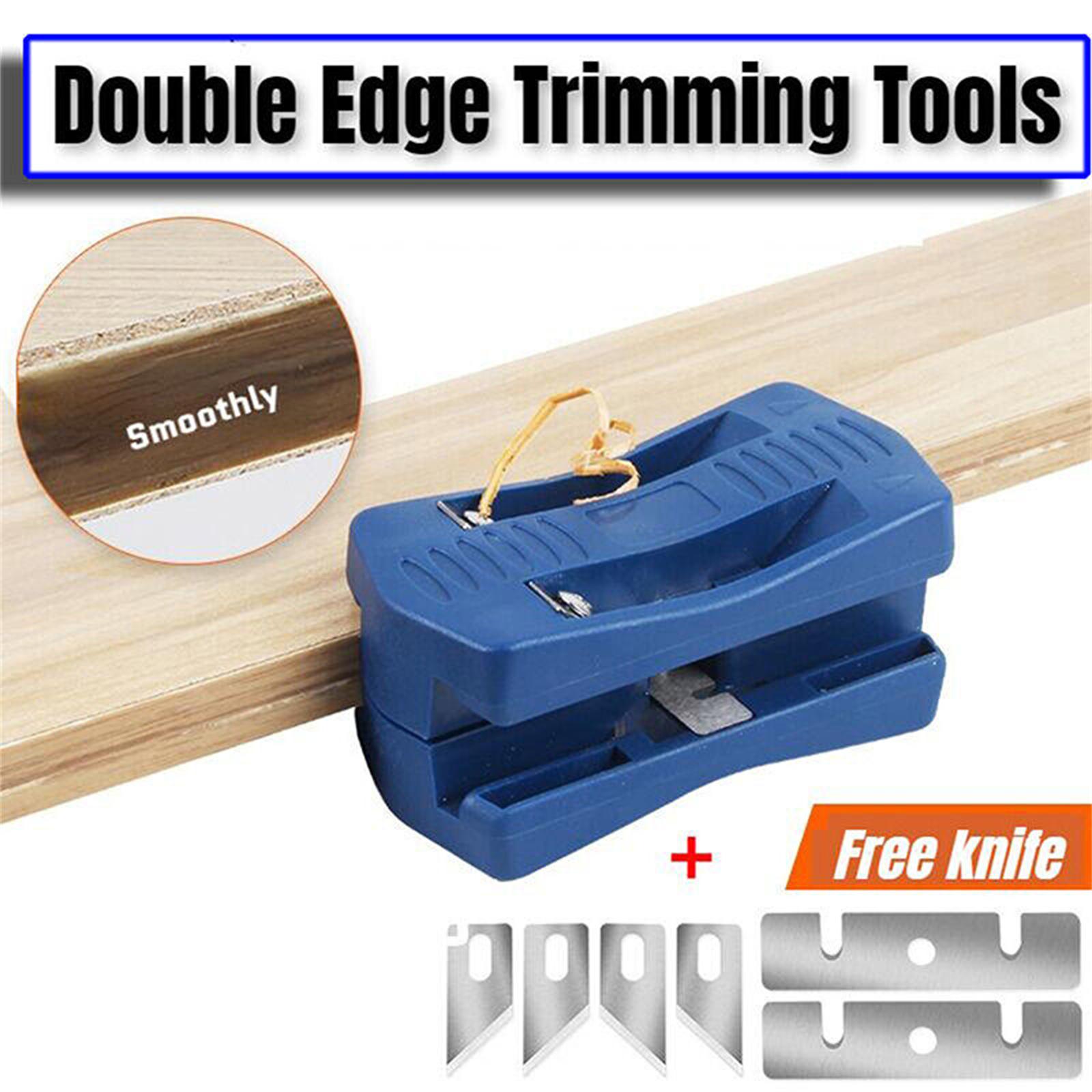 

Кромкоріз, Кромкоріз, Протиковзкий, Деревообробний ручний кромкоріз, Інструмент для обрізання хвостиків для гнучкого меламінового паперу, шпону, пластику Single manual trimming tool