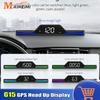 G15 HUD Car Head Up Display GPS Speedometer Speed KMH MPH Clock Satellites Number Driving Distance Universal Replacement Parts