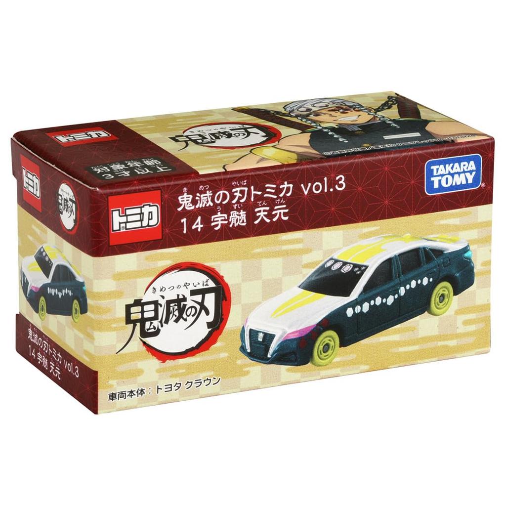 Takara Tomy Kimetsu no Yaiba Tomica 3 14 Uzui Miniature Car Toy for Ages 3 and Meets Toy Safety ST Mark TOMICA TAKARA TOMY "Demon Slayer Vol. Tengen"