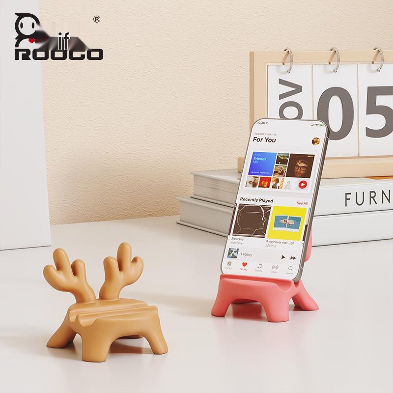 Bowknot Chair Mobile Phone Holder: Creative Desk Ornament & Binge-Watching Stand