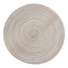 Concise Round Linen Braided Cup Coaster Heat Insulated Bowl Plate Place Mat