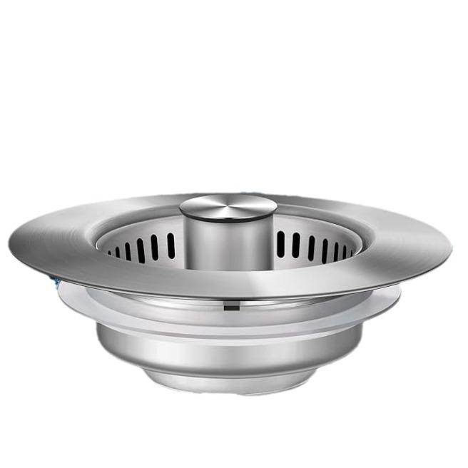 Stainless Steel Pop-up Anti-clog Kitchen Sink Drain Filter & Food Catcher Basket