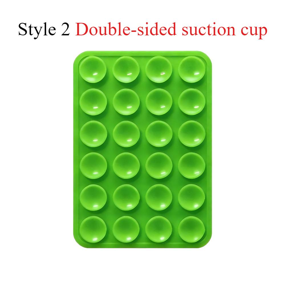 Sticker/Double-sided Suction Cup Adhesive Silicone Suction Pad Bracket Multifunction Rubber Sucker Pad Durable Mobile Phone
