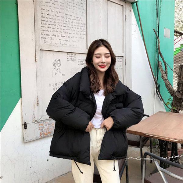 Winter Down Padded Jacket Short All-match Padded Jacket Student Thick Winter Loose Coat
