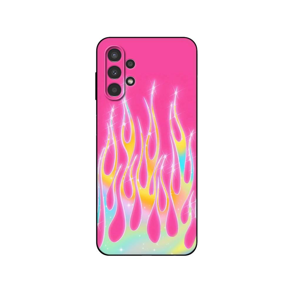 For Samsung Galaxy A13 5G 4G Case Back Cover 5G 4G For Samsung A13 LTE Bag Soft Silicon Black Tpu Case Pink Anime Space Car