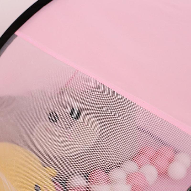 Namiot Pop Up Zabawka Plenerowy Wewnętrzny Siatka Basen z Kulami dla Niemowląt Dropship Przenośny Namiot dla Dzieci Tygrys Kreskówkowe Zwierzę Dziecięcy Domek do Zabawy