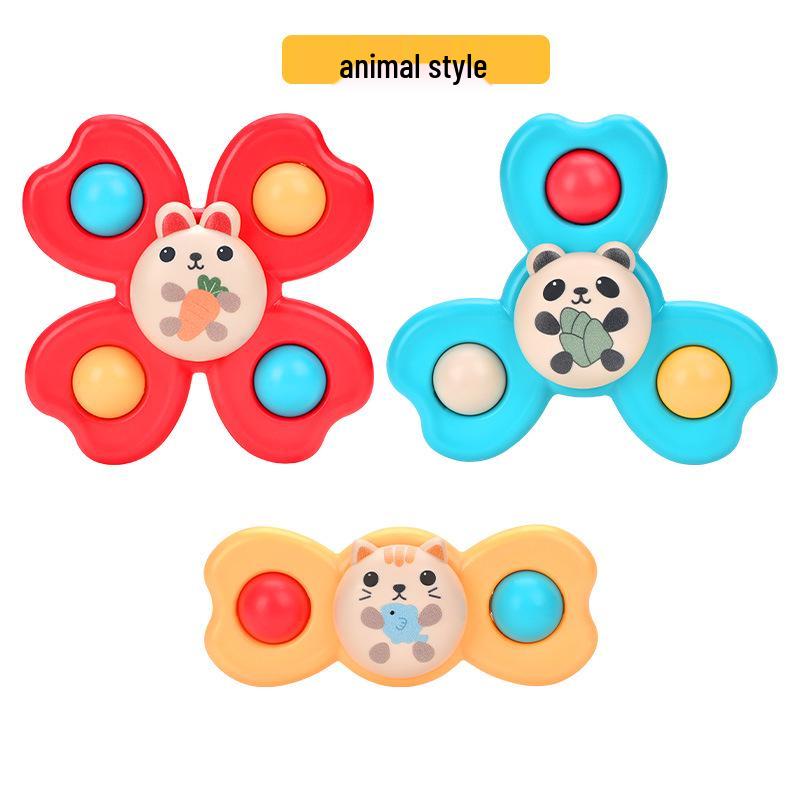 Baby High Chair & Dining Table Suction Cup Spinner Toy