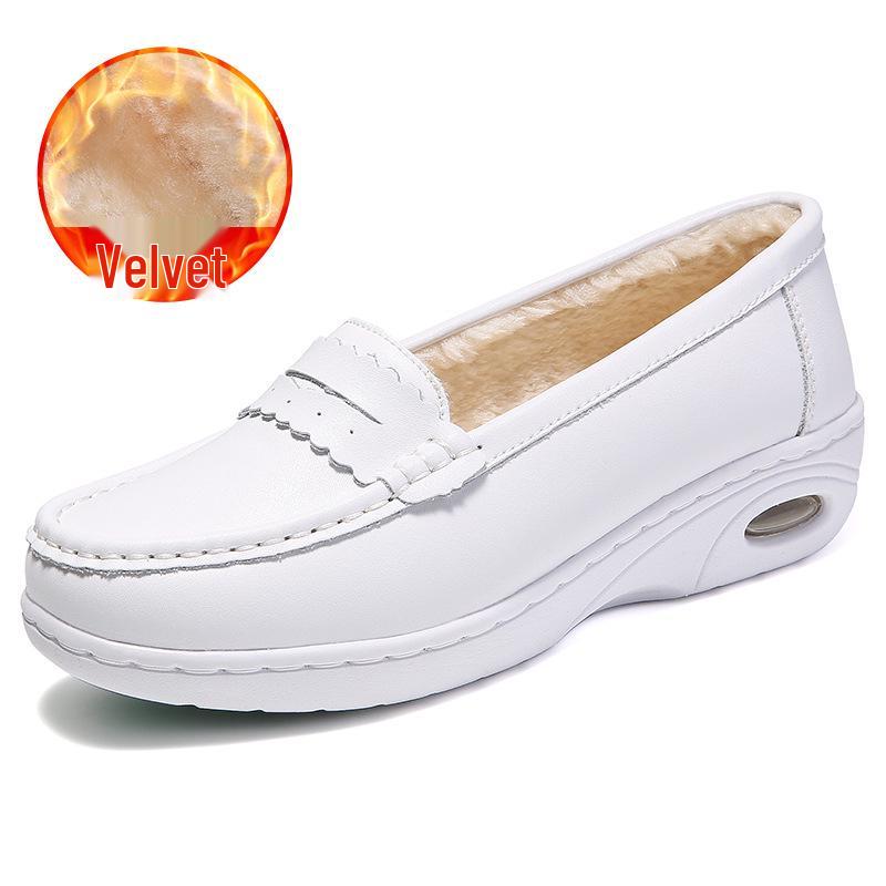 

Women s Air Cushion Nurse Shoes - Non-Slip Sole, Breathable, Height Increasing, Casual & Comfortable for Healthcare Work 38 Standard