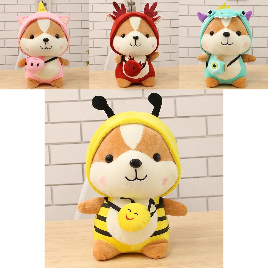 Cute And Soft Squirrel Plush Toy Pillow With Adorable Animal Design For Girls Gifts