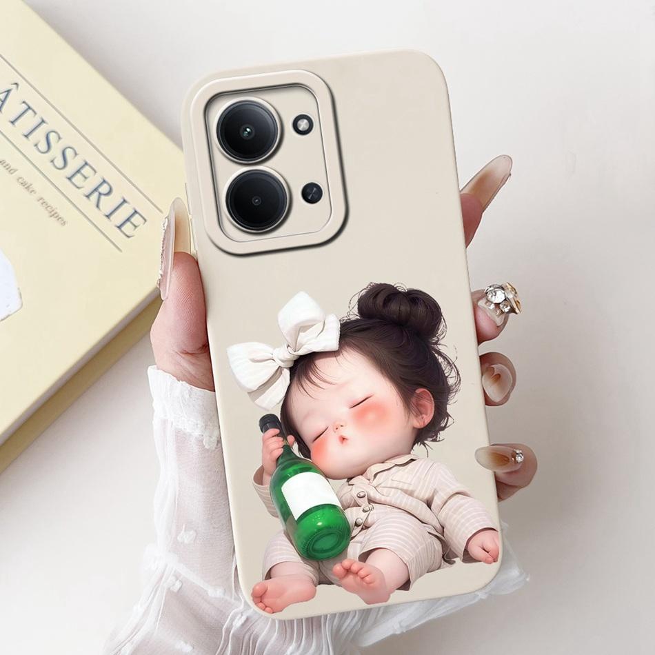 For Xiaomi Poco C85 4G Cute Rabbit Cat Cartoon Phone Case For Poco C85 C 85 4G Shockproof Soft Silicone Cases