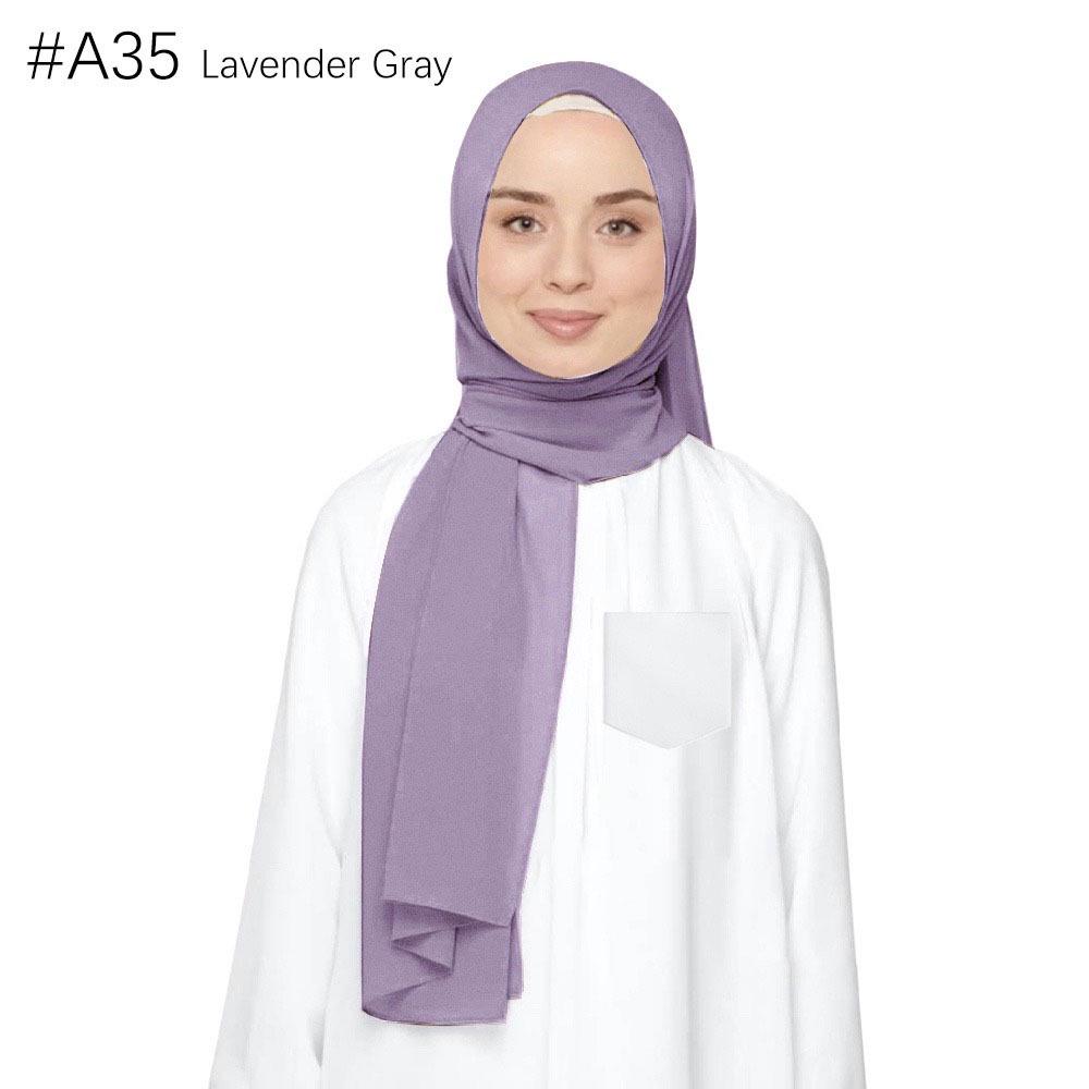 Ethnische Perlen Chiffon Bubble Kopftuch - Malaysia Schalkollektion