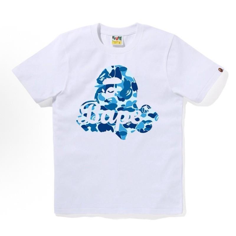 Heavyweight 260g Cotton Graphic Tee Men - Oversized Streetwear T-Shirt With Cartoon Ape Head Print Casual Wear
