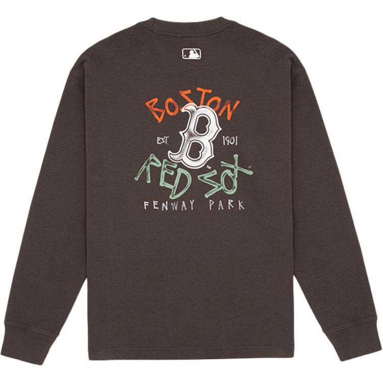 MLB Boston Red Sox FW25 T Shirt Unisex 3ATSB2154-43BRS XS