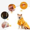 Impermeabile per Cani Impermeabile con Cappuccio Giubbotti Poncho Pioggia Impermeabile con Strisce Riflettenti