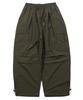 Deomail Ml Nylon Wide Balloon String Pants [Khaki]