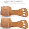 1Pair Gymnastics Grips Gym Pull-Up Grip Strap Lifting Strap Palm Protection Wristbands Cowhide Gloves Sports Gloves