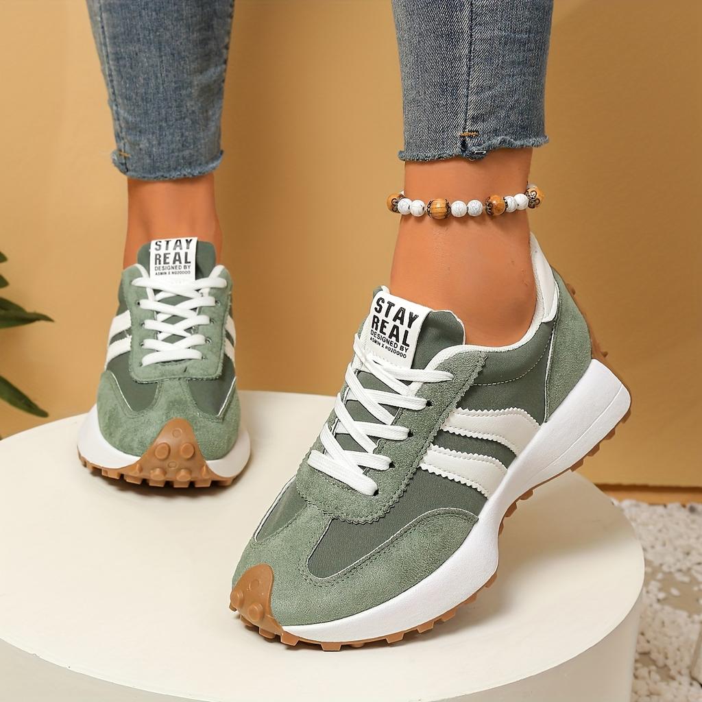 Scarpe da Donna Moda Nuove Trendy Suola Spessa Rialzanti Versatili Comode Scelta Multicolore Scarpe Sportive Casual, Scarpe da Donna