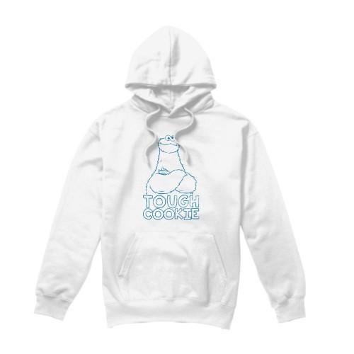 Sesame Street Unisex Adult Tough Cookie Monster Hoodie