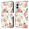 For iPhone 16 Leather Case Pattern Printing Wallet Stand Flip Phone Cover