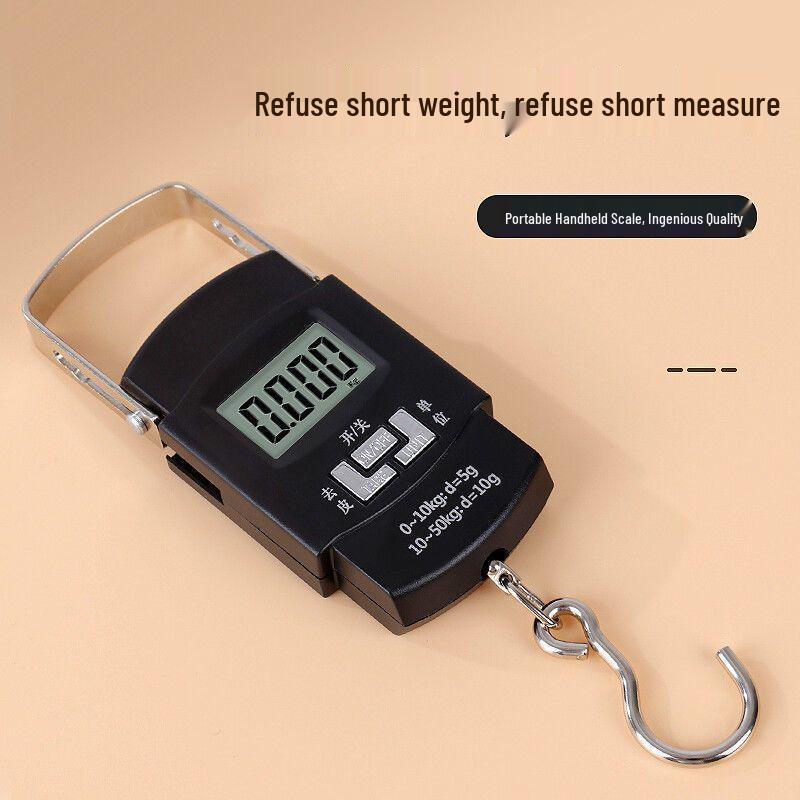 

Newcomer Discount: High-Precision Mini Handheld Electronic Fish Scale - Portable Household Tool
