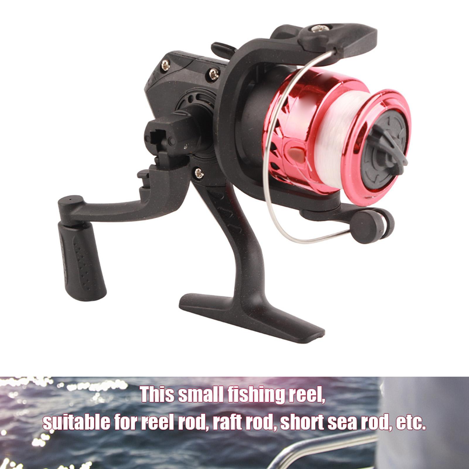 

3 цвета Пресноводная Пластиковое покрытие Легкая Спиннинговая Рыболовная Катушка Снасть Аксессуар Red Electroplating