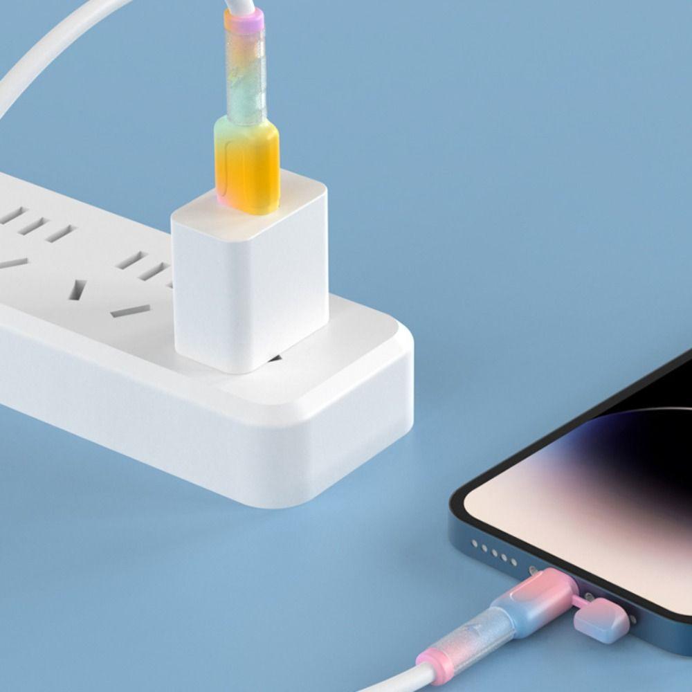 Anti-tear Data Cable Protective Cover Dustproof Cord Saver  Data Line Accessories