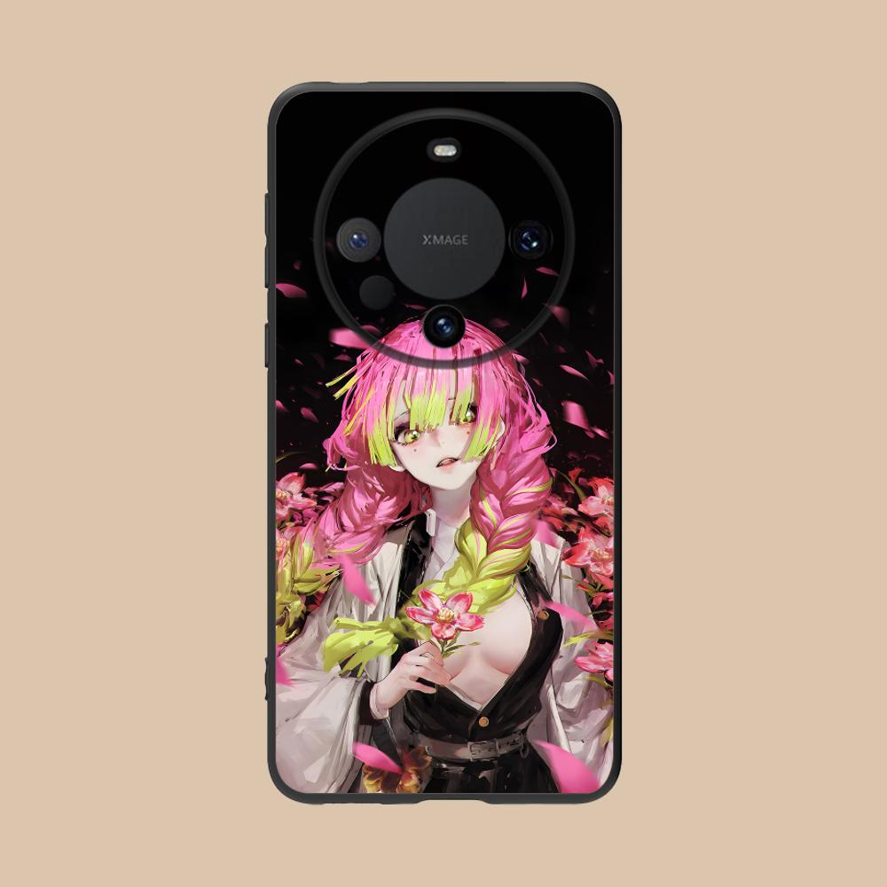 Demon Slayer Mitsuri Phone Case for Huawei Mate 60 50 40 30 20 10 Pro Plus Lite E 5G Colour Protective Luxury Smartphone Pretty