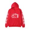 Jujutsu Kaisen Men Women Fleece Hoodie Jujutsu Kaisen Front Back Graphic Kanji Print Autumn Winter Anime Streetwear Hooded Sweatshirt
