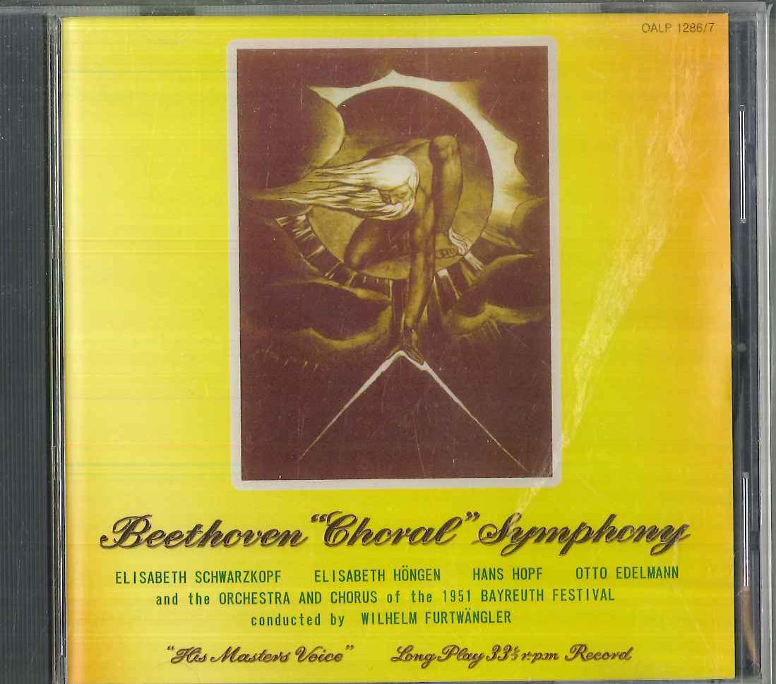 

CD FURTWANGLER - Beethoven , Sym.9 TKC301 OTAKEN 2005 Japan Obi Classical Used