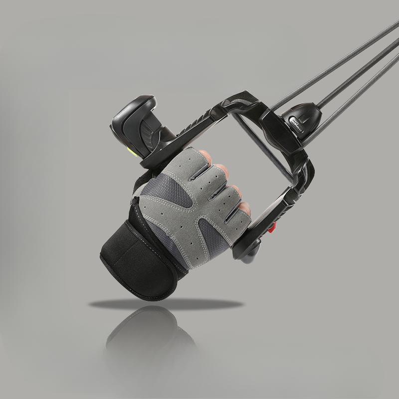 New Fitness Gloves for Men and Women Outdoor Sports Wear Resistant Non Slip Shock Absorbing Wrist Guard Palm Breathable Riding Gloves Half Finger