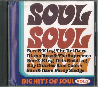 CD VARIOUS - Big Hit's Of Soul BS2 CTA Japan Soul/Funk Used