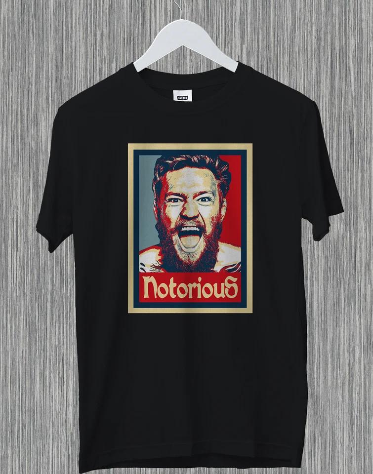 

Notorious Conor McGregor MMA Fighter Irish Fookin Nuttin Funny Gift T-Shirt M