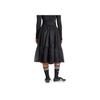 Adidas Originals Tulle Waistband Maxi Skirt Fashion Loose Comfortable Casual Long Skirt Women Skirts Black JJ0902