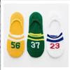 3 Pairs Summer Breathable Printed Letter Baby Socks Cotton Thin Boys Girls Newborn Infant Baby Cartoon Soft Sock