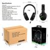 2.4G Bluetooth Luminous Gaming Headset with USB Wireless Transmitter - Low Latency Esports Audio.