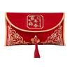 Brocade Cloth Tassel Brocade Red Envelope Spring Festival New Year Money Bag  Party Gifts