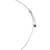 Luxenter Collier en argent 925 et laque noire finition ene rhodium - Onves