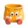Cartoon Pen Holder Large Capacity Storage Box Stationery Container Holder Home Office Desktop Decoration Ornament