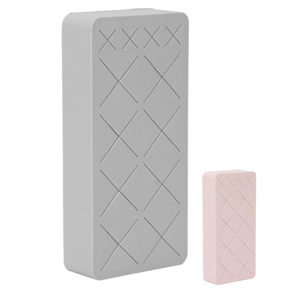 12 Slot Lipstick Holder Organizer Silicone Makeup Cosmetic Display Stand for Nail Polish Eyebrow Pen