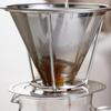 Stainless Steel Coffee Filtration 800 Mesh Coffee Dripper With Holder Coffees Drip Mesh Kitchen Coffee Strainer Coffee Accessories