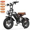 Electric Bike VARUN Plorer 16" 250W Motor Adult Ebike Top Speed 40Km/h 48V 13AH Max Range 65Km Load 100Kg Black