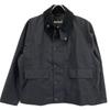Barbour [Japan Exclusive] 241MCAG013 Black Nylon Bordeaux Short Blouson Jacket 36 blackUsed