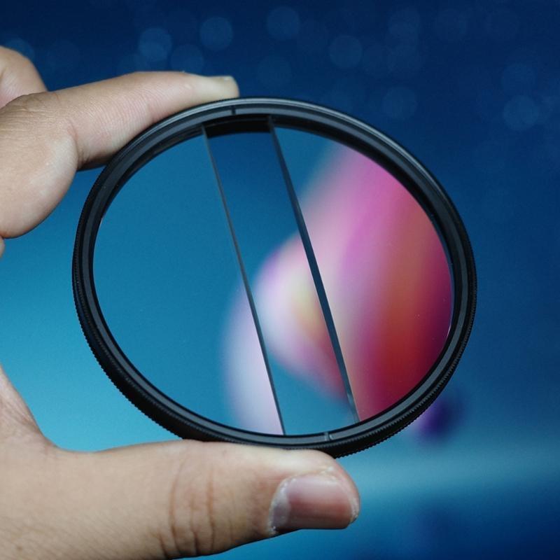 Centerfield Split Diopter Filter 49mm/52mm/55mm/58mm/62mm/67mm/72mm/77mm/82mm Achieve Artistic Depth 83CF
